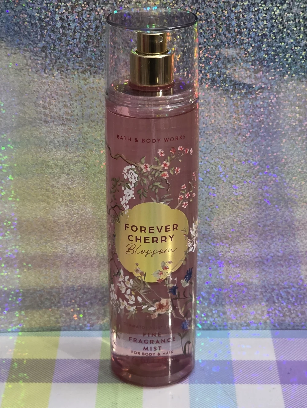Bath & Body Works Forever Cherry Blossom Fine Fragrance Mist 8oz NEW